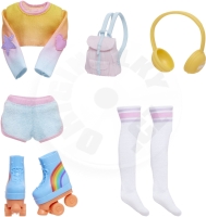 Rainbow High Fashion set Skate Social