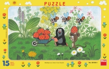 Puzzle Krtek na výletě 15 dílků deskové_(2)