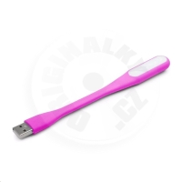 Gembird Lampička k notebooku do USB, růžová (PC)
