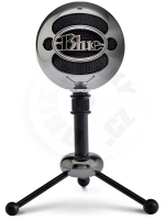 Blue Snowball USB mikrofon - stříbrná