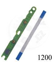 Náhradní PCB deska s flex kabelem pod tlačítka on/off konzole CFI-12xx (PS5) Náhradní PCB deska s flex kabelem pod tlačítka on/off konzole CFI-12xx (PS5)