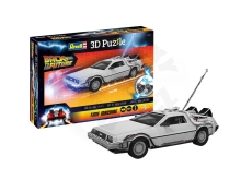 Revell 3D Puzzle - Back to the Future Time Machine - 157 dílků - 34 cm Revell 3D Puzzle - Back to the Future Time Machine - 157 dílků - 34 cm