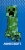 Osuška - Minecraft Creeper 70 x 140