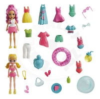 Mattel Polly Pocket - Fruity Pool Fun Fashion Pack (HKV95)