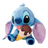 Plyšák - Lilo &amp; Stitch Stitch se Zmrzlinou 25 cm
