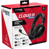 HyperX Cloud III S Wireless (DTS Spatial Audio3) - černá (PC/PS4/PS5/XONE/XSX) HyperX Cloud III S Wireless (DTS Spatial Audio3) - černá (PC/PS4/PS5/XONE/XSX)