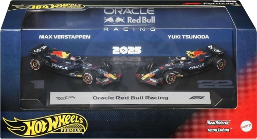 Hot Wheels 2 KS PREMIUM FORMULA 1 ORACLE RED BULL VERSTAPPEN & TSUNODA
