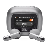 JBL Live Flex 3 - Bezdrátová sluchátka - stříbrná