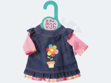 Dolly Moda Džínové šatičky, 36 cm Dolly Moda Džínové šatičky, 36 cm