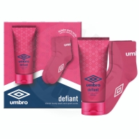 Dárková sada Umbro Defiant Ladies - sprchový gel 150 ml a sportovní ponožky (1)