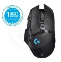 Logitech G502 Lightspeed, bezdrátová herní myš, 11 tlačítek, 200-25.600 DPI, 60 hod. výdrž