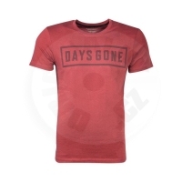Difuzed t-shirt - Days Gone - red