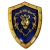 WORLD OF WARCRAFT - Metal plate "Alliance Shield" (26x35)