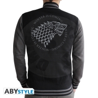 GAME OF THRONES - Jacket - "Stark" man black/dark grey M