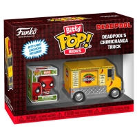 Funko Bitty Pop! Rides: Marvel - Deadpool and Deadpool's Chimichanga Truck Vinyl Figur