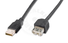 Digitus USB extension cable, A-A connectors 1.8 m USB 2.0