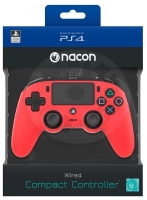 Nacon Wired Compact Controller - red (PS4)