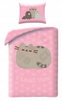 Halantex Povlečení - Pusheen (PUS-9092BL) 140x200, 70x90