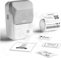 Niimbot Tiskárna štítků B1 Smart, grey + role štítků 210ks Niimbot Tiskárna štítků B1 Smart, grey + role štítků 210ks
