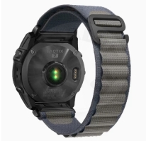 Garmin Fenix nylon strap 22mm - navy blue
