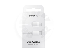 Samsung Originální datový kabel USB-C na USB-C 1m - bílá