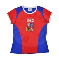 Fanouškovské triko SPORTTEAM® Česká Republika 2, dámské vel. L