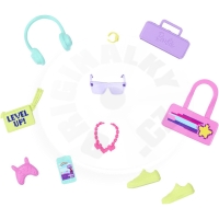 Barbie Módní příběhy - žluté tenisky