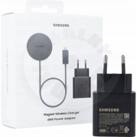 Samsung magnetická bezdrátová nabíjecí podložka Qi2 25W + 45W EU nabíjecí adaptér