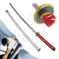 Katana Roronoa Zora "WADO ICHIMONJI - RED" - One Piece - 97 cm Katana Roronoa Zora "WADO ICHIMONJI - RED" - One Piece - 97 cm