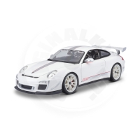 Bburago - Auta HOBBY, Porsche 911 GT3 RS 4.0, bílá, 1:18