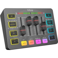 FIFINE SC3 - RGB Audio Mixer - Black
