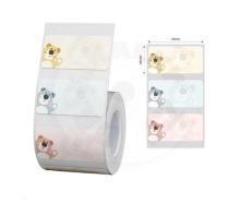 Niimbot štítky T 40x20mm 320ks Medvídci pro B21, B21S, B3, B1S Niimbot štítky T 40x20mm 320ks Medvídci pro B21, B21S, B3, B1S