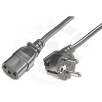 Cablexpert napájecí kabel VDE 220/230V, 1,8m