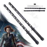 Battle Rod &quot;Black Widow Staff - Black&quot; Avengers - 133 cm