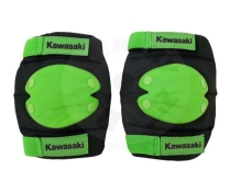 Kawasaki chrániče - velikost L - zelená