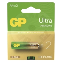 GP - Ultra alkalická, AA, 1.5V - 2ks