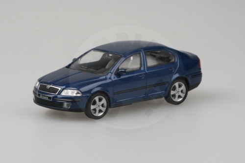 ABREX - Škoda Octavia II (2004) 1:43 - Modrá Hlubinná Metalíza