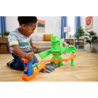 Hot Wheels Monster Trucks Mutant Monster Takedown s autíčkem a slizem (1)