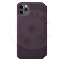Apple iPhone 11 Pro Max Leather Folio - Eggplant