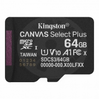 Kingston 64GB micro SDXC Canvas Select Plus A1 UHS-I/Class 10 Kingston 64GB micro SDXC Canvas Select Plus A1 UHS-I/Class 10