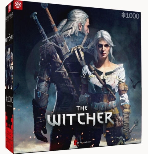 Zaklínač: Geralt a Ciri Puzzle - 1000ks