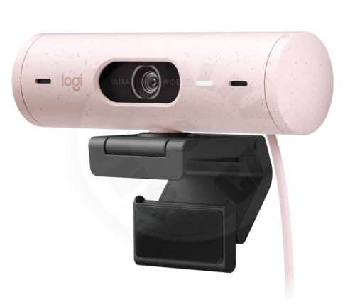 Logitech BRIO 500 webkamera - pink