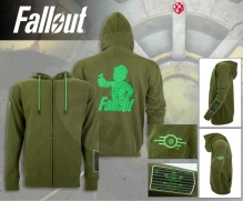 Fallout Pánská mikina na zip „ANALOG PIP-BOY“ - vel S