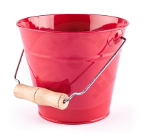Woody Garden bucket - red