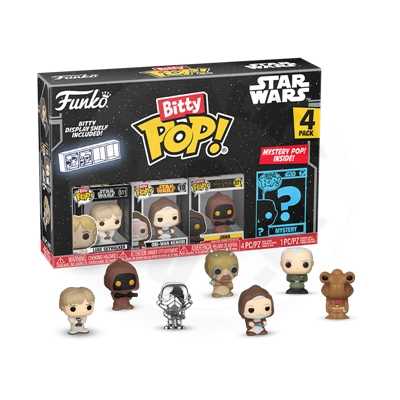 Funko Bitty Pop! 4-Pack: Star Wars - Luke and others (1)