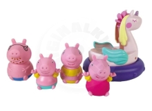 Prasátko Peppa - figurky do vany