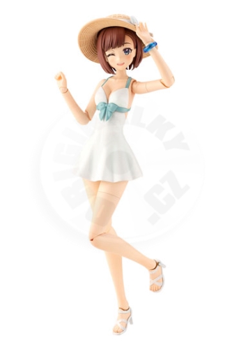 Kotobukiya Sousai Shojo Teien Plastic Model Kit 1/10 - Koyomi Takanashi Swim Style - 16 cm