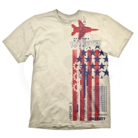 Call of Duty: Cold War T-Shirt &quot;Top Secret&quot; Creme  - velikost - XXL