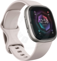 Fitbit Sense 2 - Lunar White/Platinum