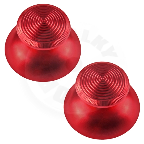 Aluminium Analog Sticks for DualShock 4 - 2pcs - metalic red (PS4)